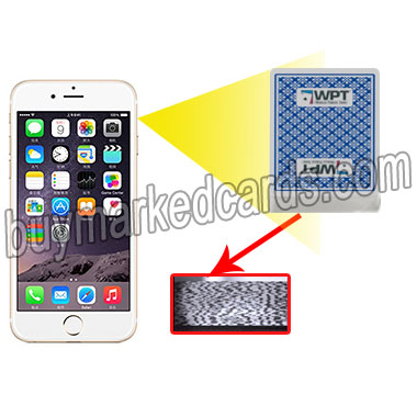2015 nieuwste iPhone 6 poker vreemdgaan scanner met barcode dek