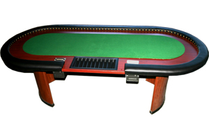 84 inch Texas Holdem Poker tafel met inklapbare poten